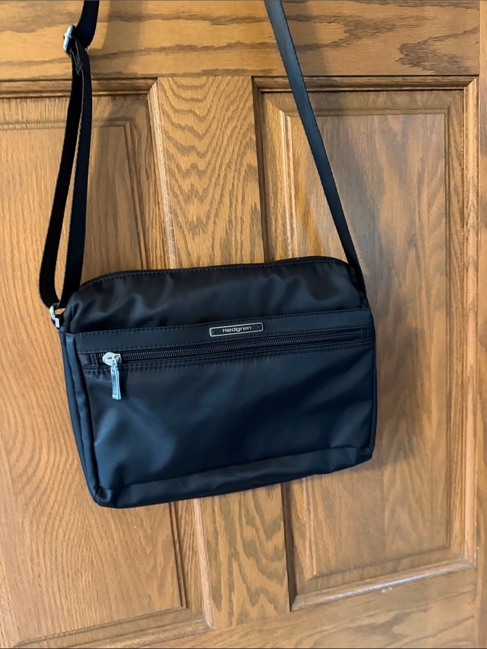 Hedgren Orva Black nylon Women's Crossbody Bag NWOT